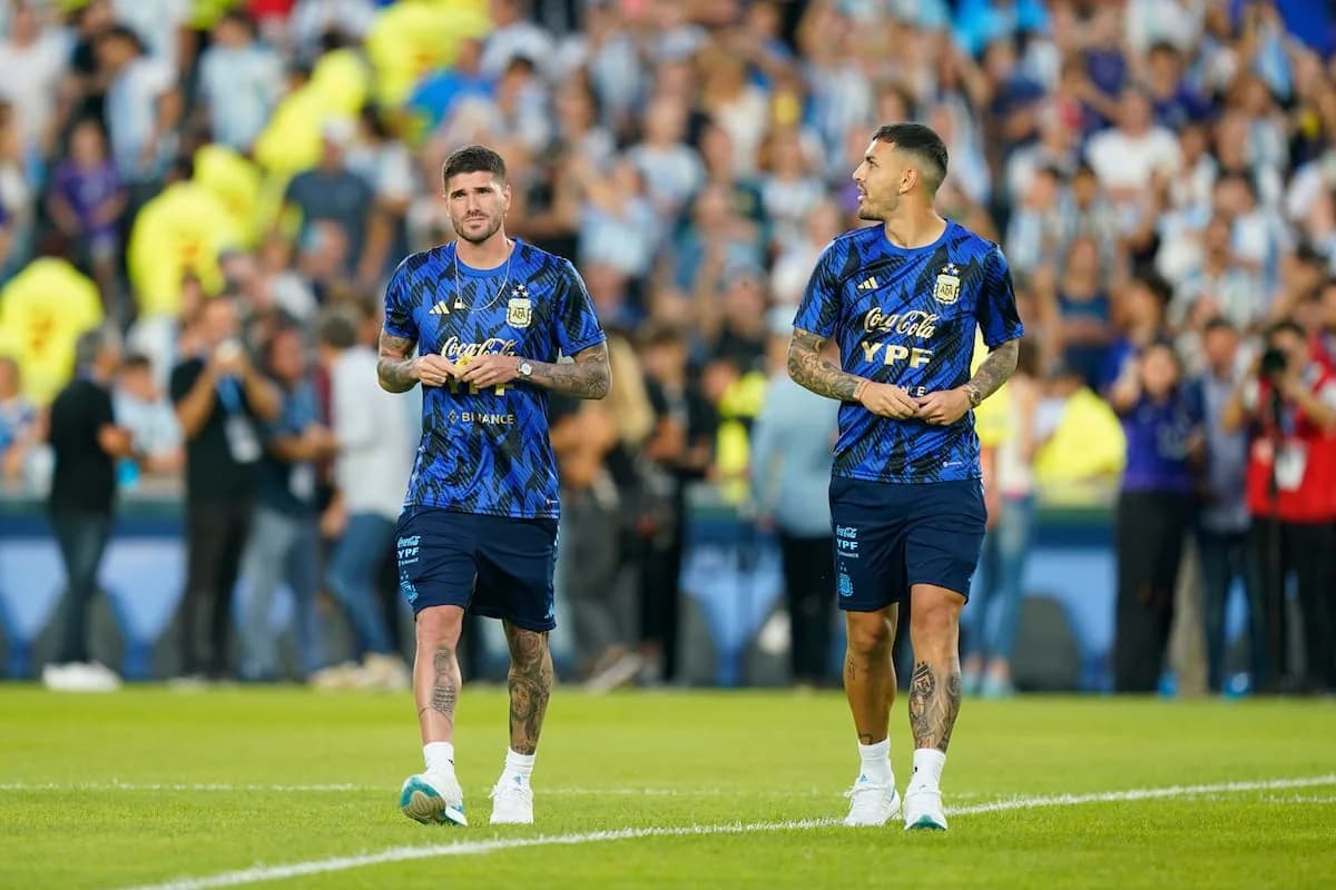 La emotiva historia detrás de los caramelos de Rodrigo De Paul antes de los partidos