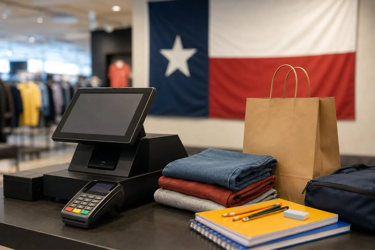 Texas tendrá tres días sin impuestos para ropa y útiles escolares en agosto
