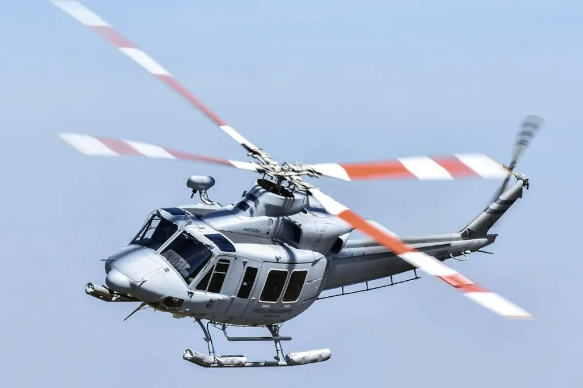 Accidente en San Juan: cómo era el helicóptero Bell 412EP que cayó con siete ocupantes