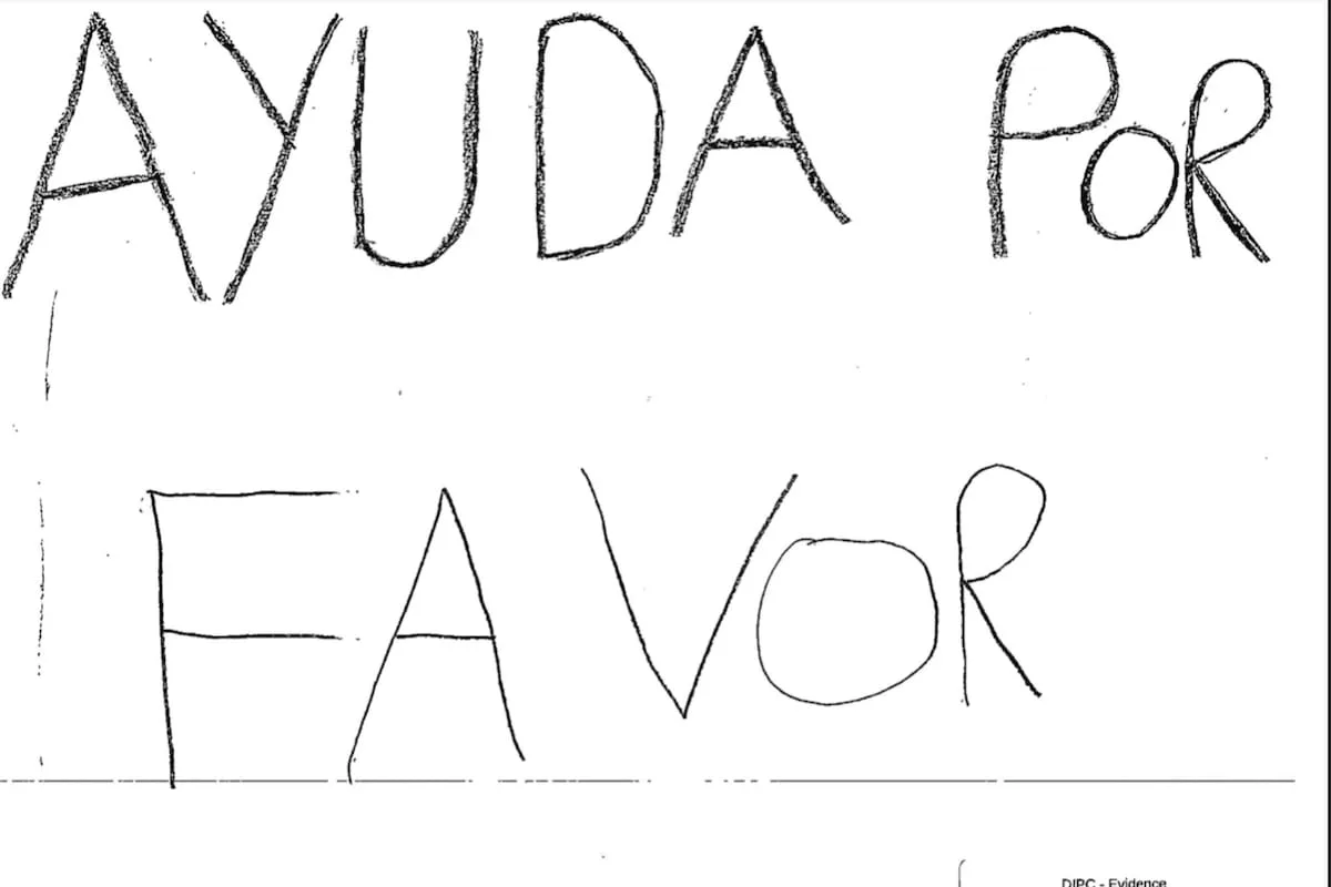 La carta de una niña de 9 años detenida por el ICE en Texas: "¿Pueden ayudarme a salir de esta cárcel?"
