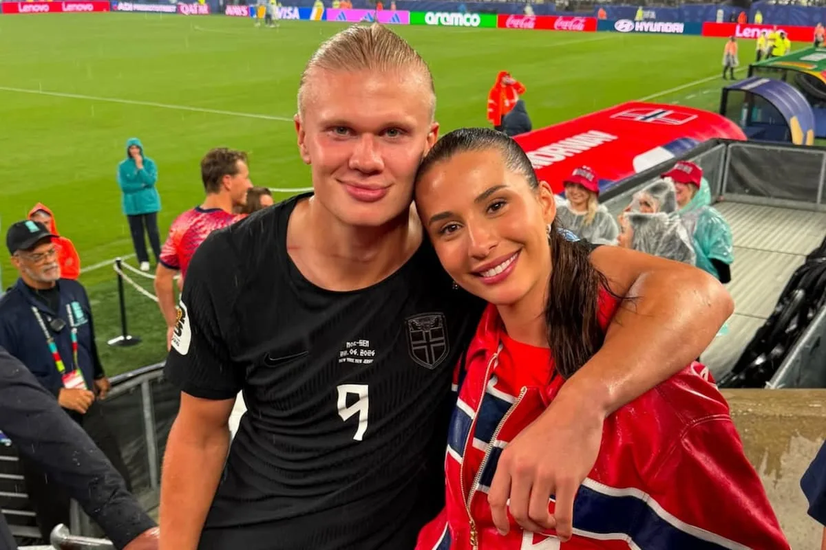 La historia de amor de Erling Haaland: su novia Isabel y cómo la conoció en Bryne FK