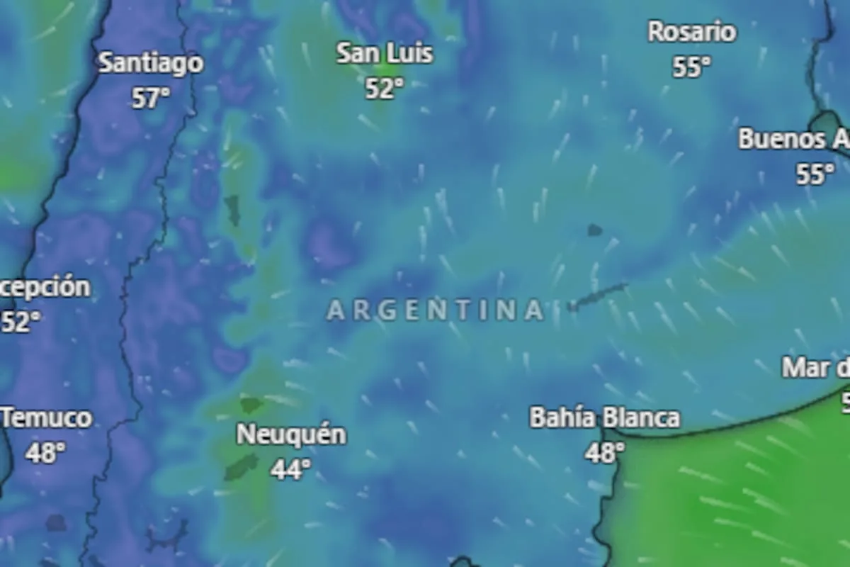 Alerta naranja y amarilla por lluvias, nieve y frío extremo: las provincias afectadas