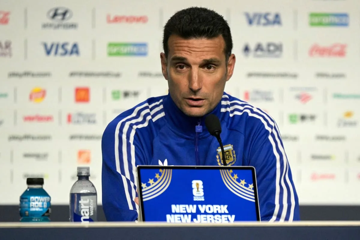 Scaloni se quejó del poco tiempo de entrenamiento y advirtió sobre el estado físico de algunos jugadores: "No están al 100%"