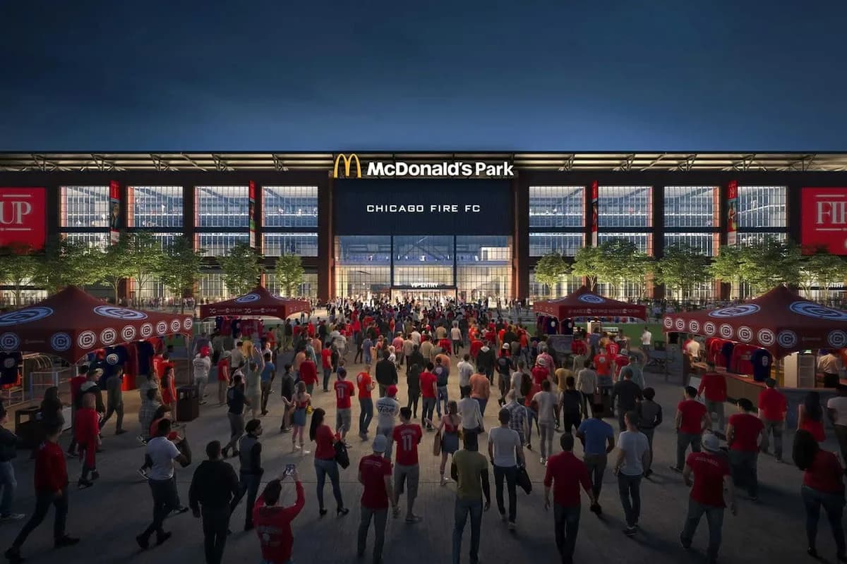 Chicago Fire FC: avanza el estadio de US$750 millones que abrirá en 2028