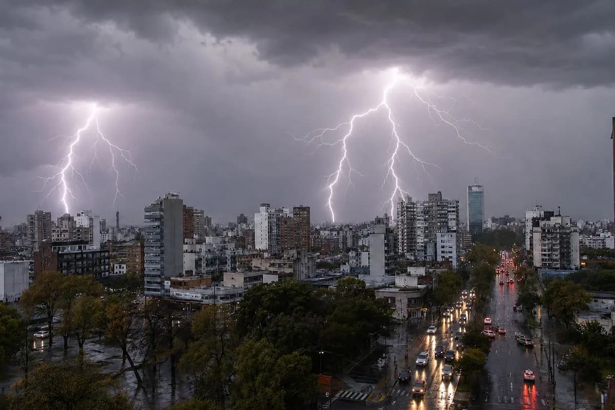 Alerta meteorológica: tormentas, nieve y viento Zonda afectan a varias provincias