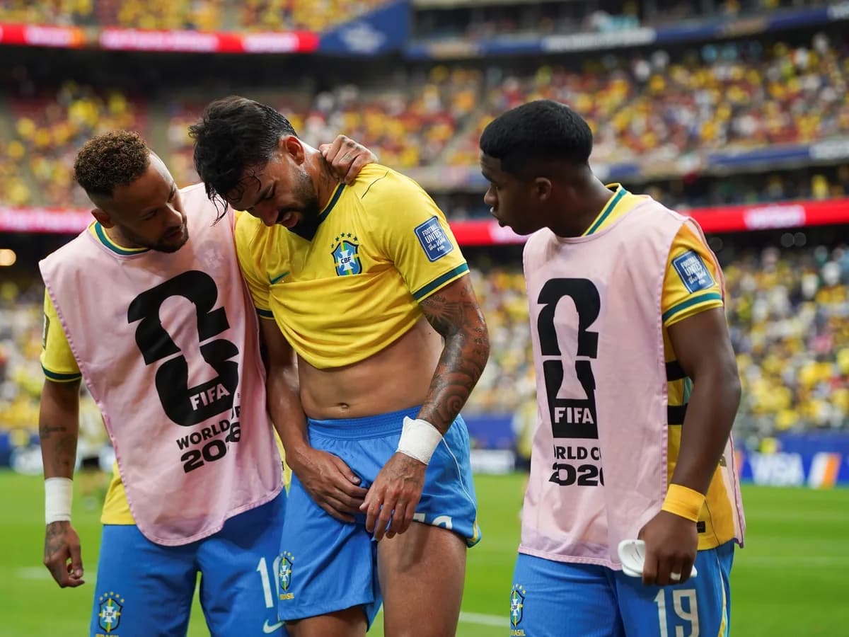 Brasil sufre: Lucas Paquetá se pierde el duelo ante Noruega y peligra su Mundial