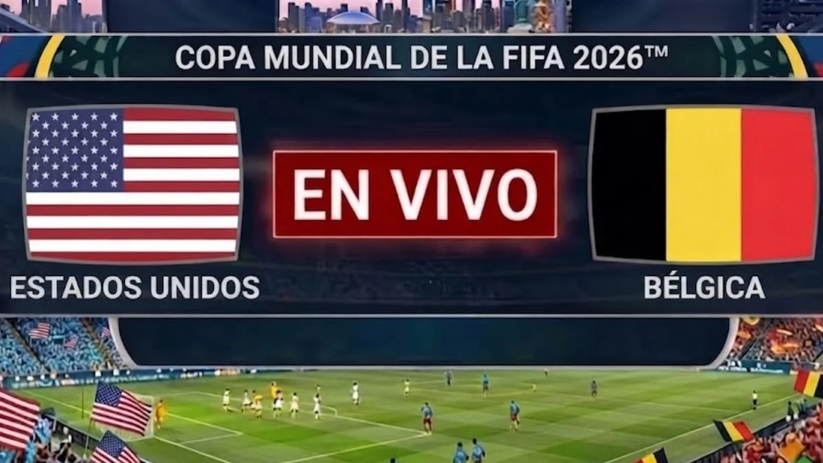 EE.UU. vs. Bélgica: horario y cómo ver el partido de octavos del Mundial 2026