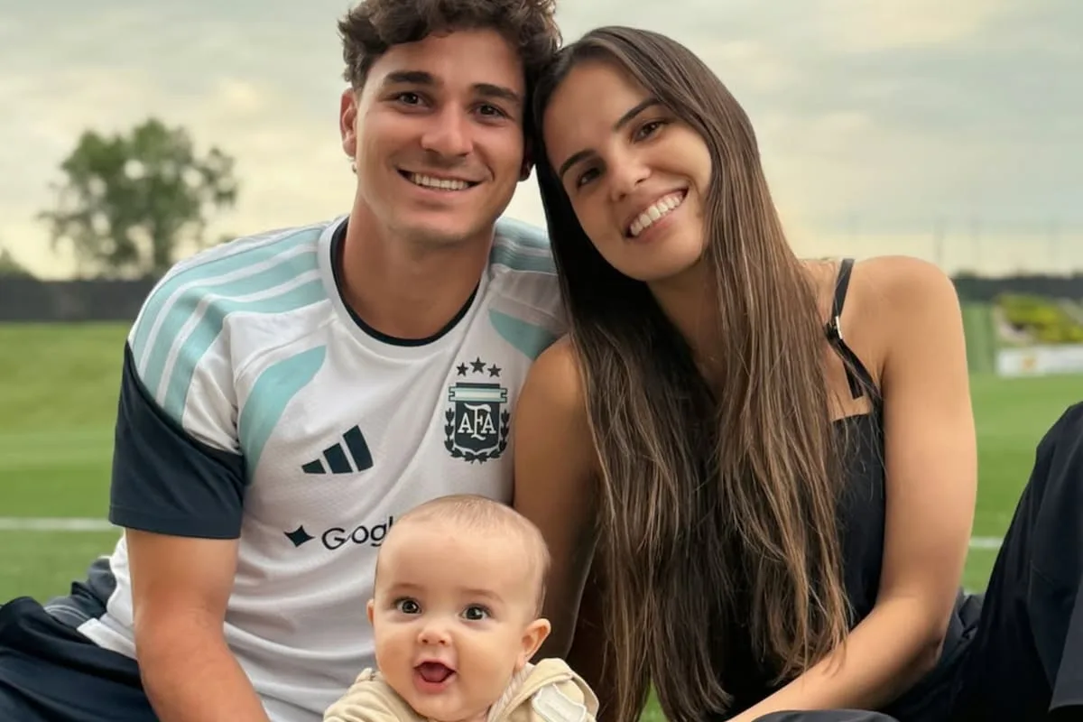 Julián Álvarez busca tranquilidad con su familia en la Copa del Mundo