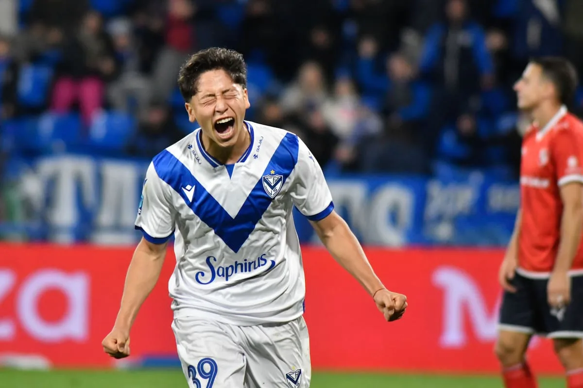 Vélez venció a Independiente con un gol de Thiago Aguirre, otra joya de 17 años