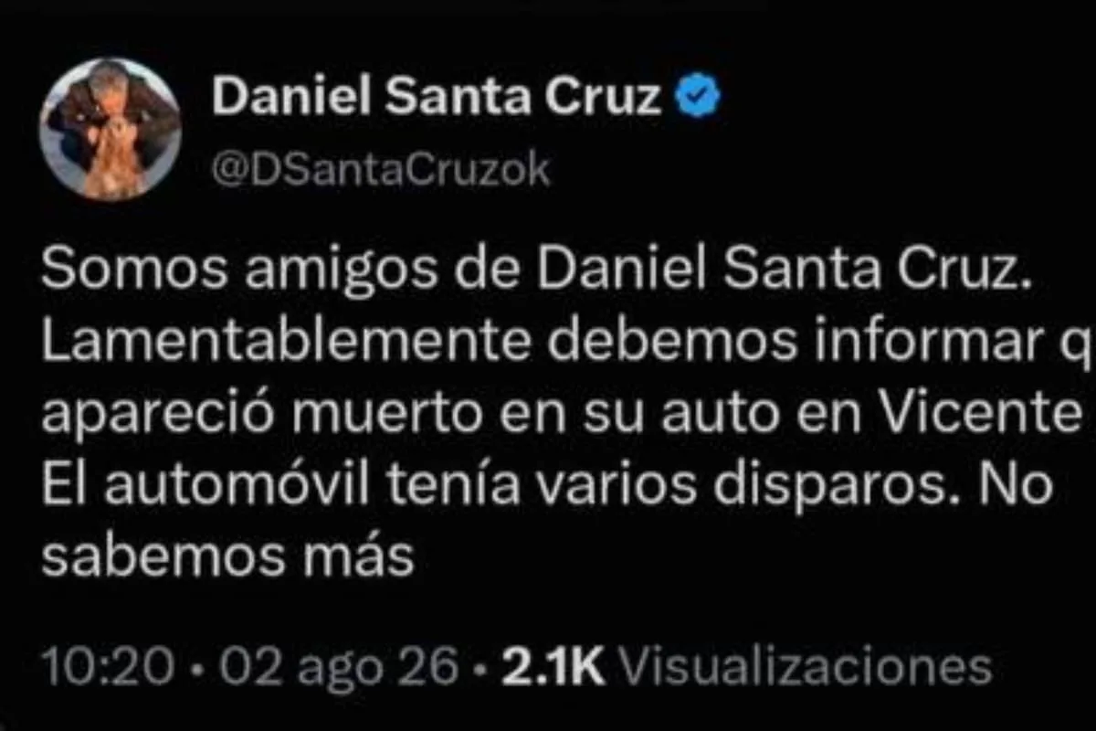 Fopea condenó el hackeo a la cuenta de X del periodista Daniel Santa Cruz