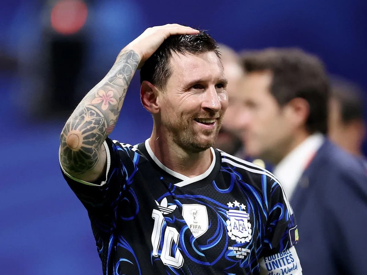 Messi, tras vencer a Inglaterra: "Hay gente que no llega a fin de mes"