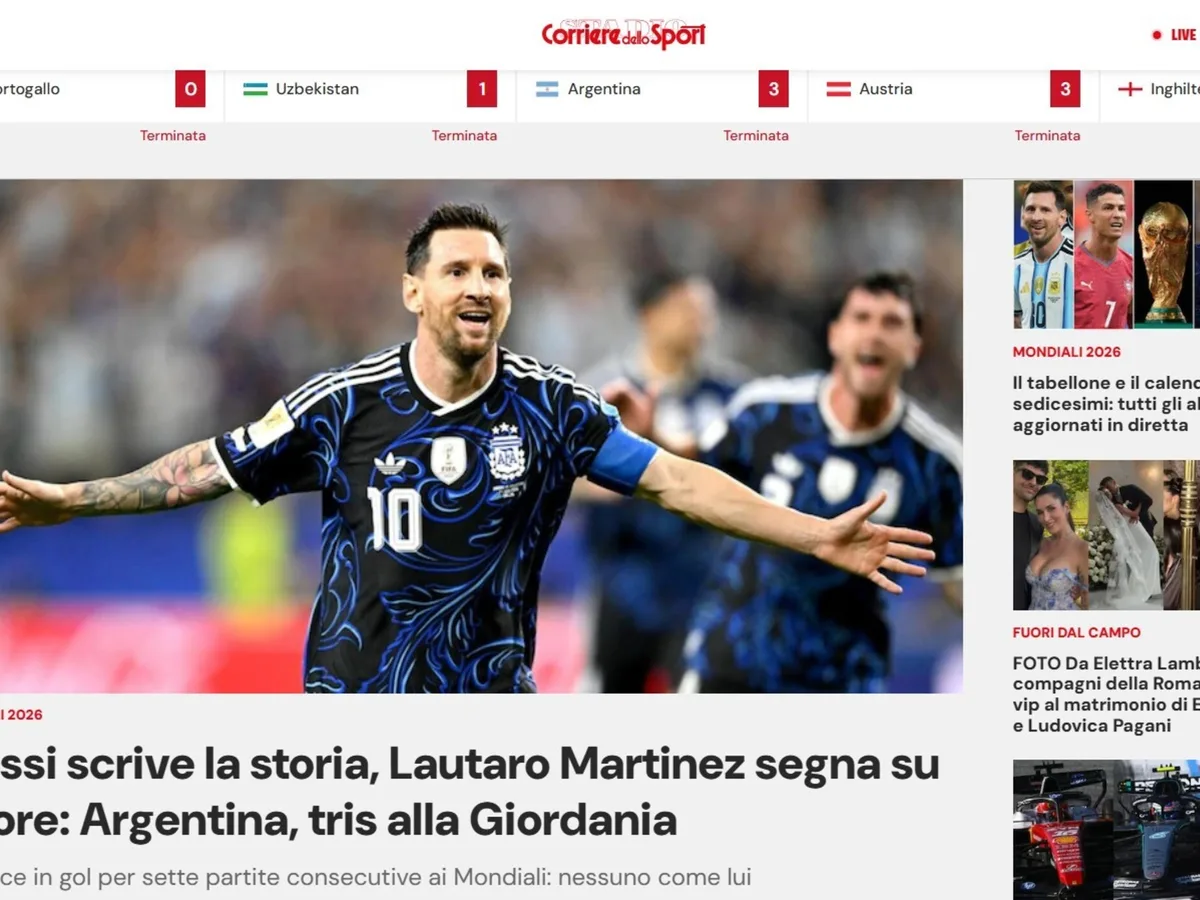 Medios del mundo se rinden ante Messi: "No hay nadie como él"