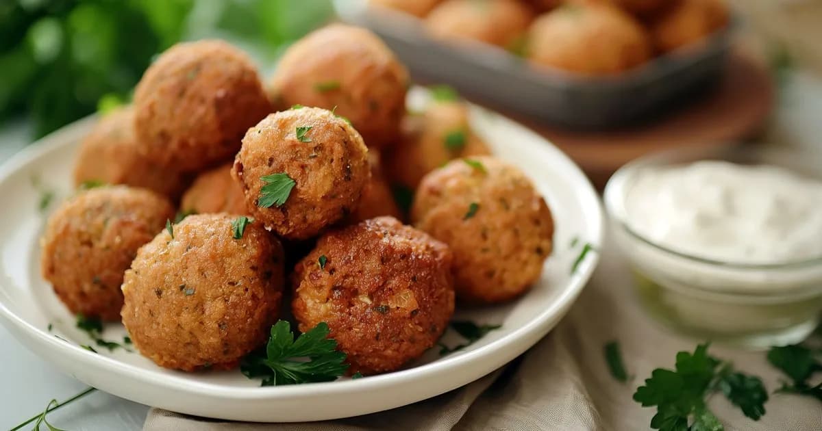 Receta de Falafel: Bocado Vegetariano con Sabor a Medio Oriente