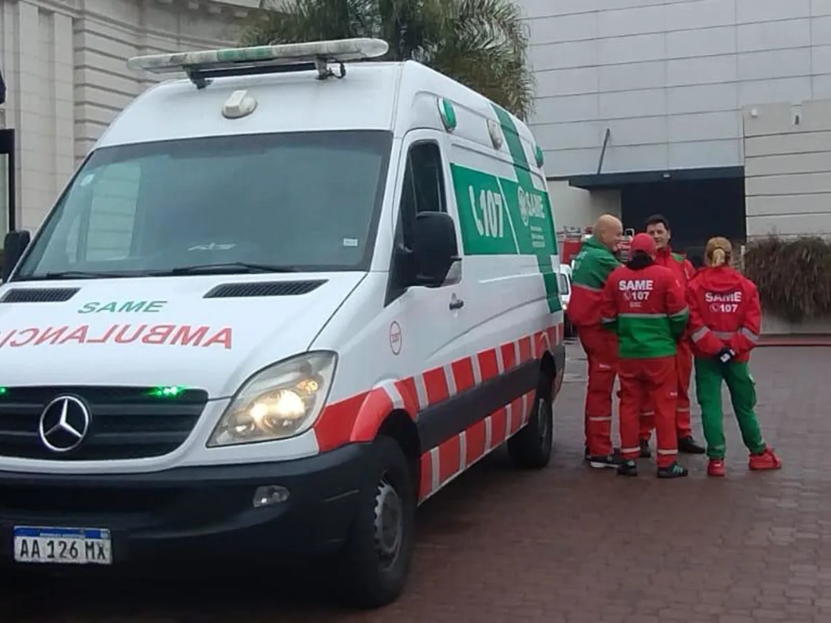 Murió un hombre de 67 años durante el partido Argentina-España