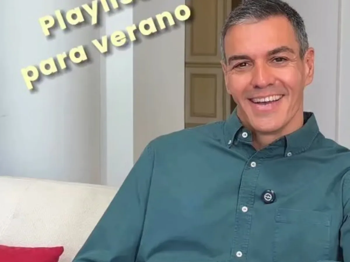 Pedro Sánchez, criticado por publicar una playlist en plena crisis migratoria en Ceuta