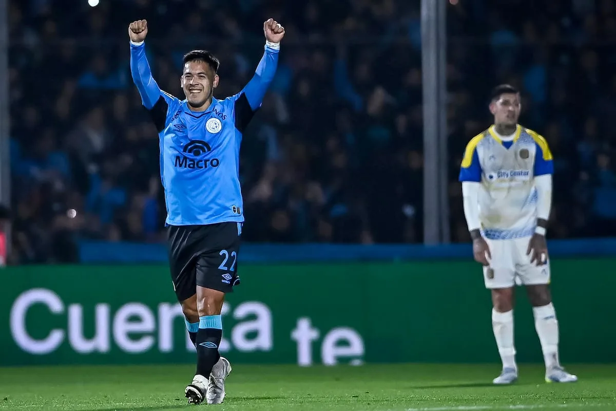 Belgrano venció a Rosario Central en el debut del torneo Clausura con las nuevas reglas
