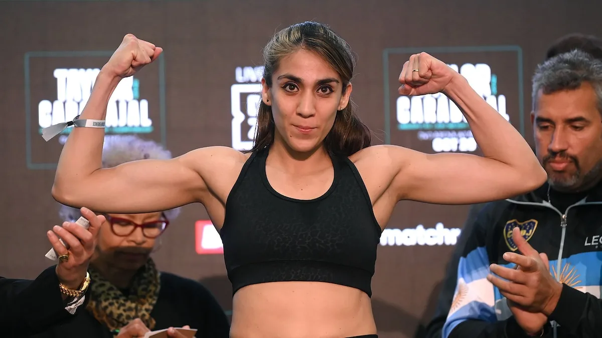 Karen Carabajal va por su cuarta oportunidad mundial en París