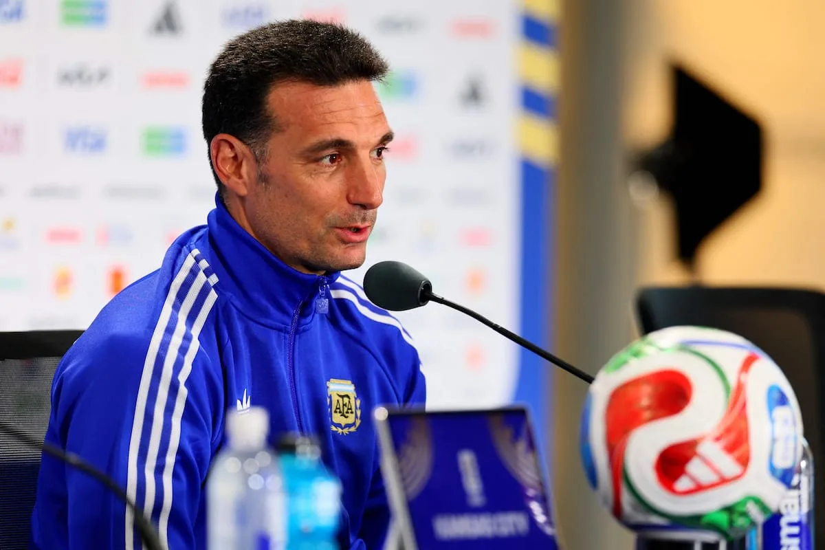 Scaloni: "Messi va a ser el mejor hasta que él tenga ganas"