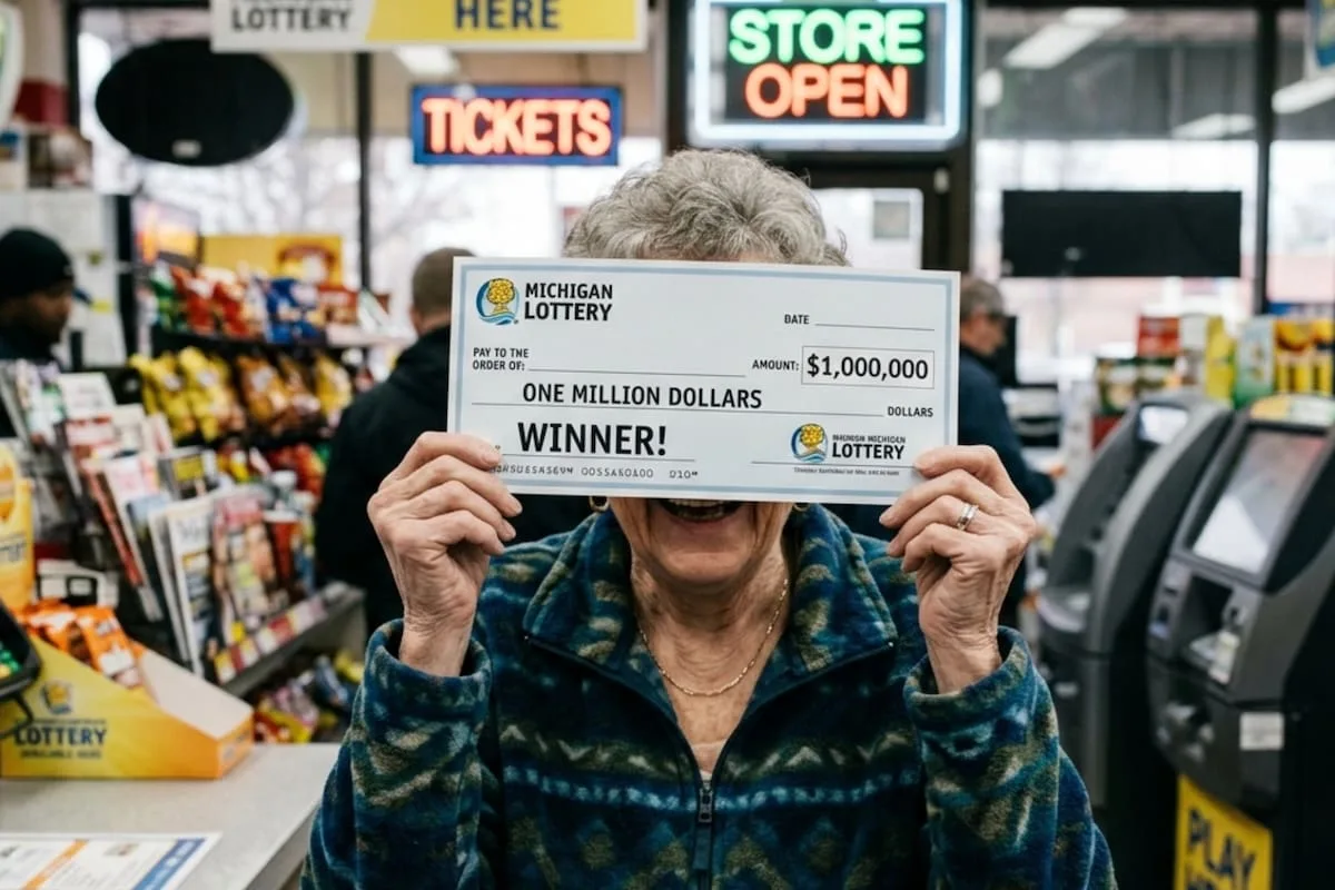 Una mujer de 70 años gana un millón en la lotería tras desviarse por obras