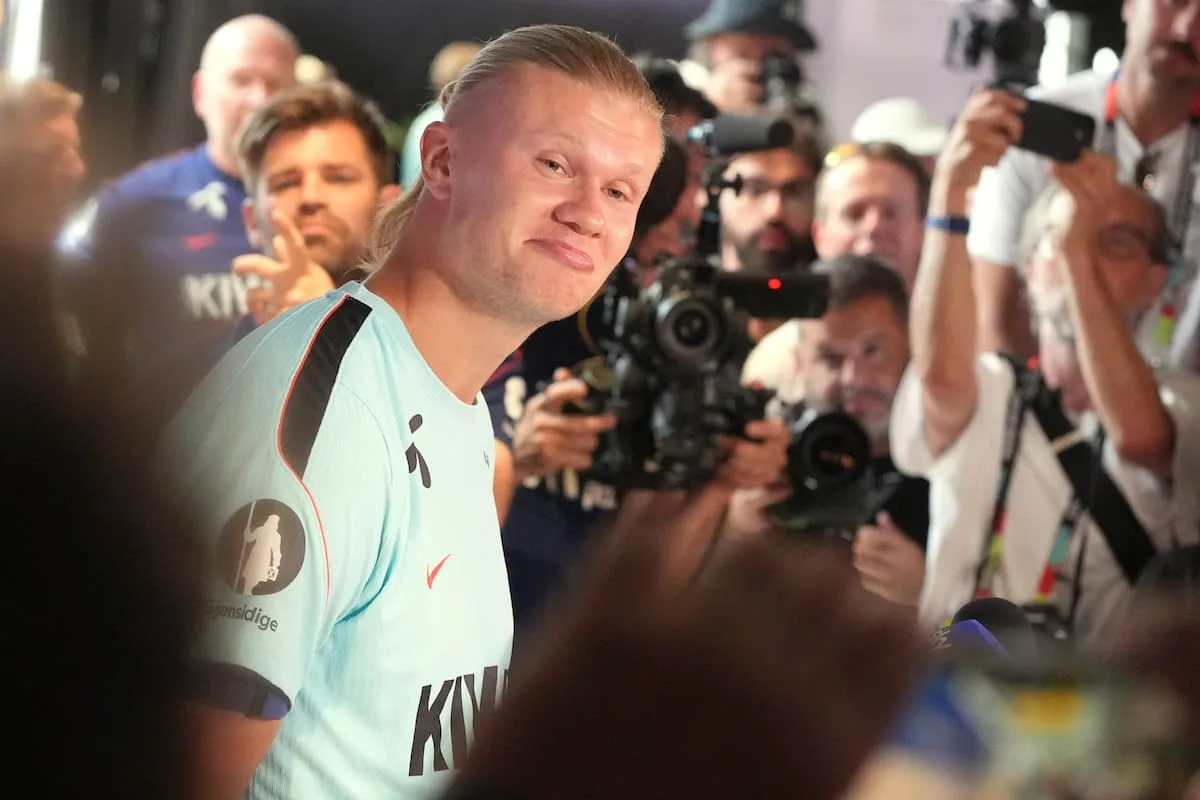 Haaland: "El partido ante Inglaterra es súper especial"