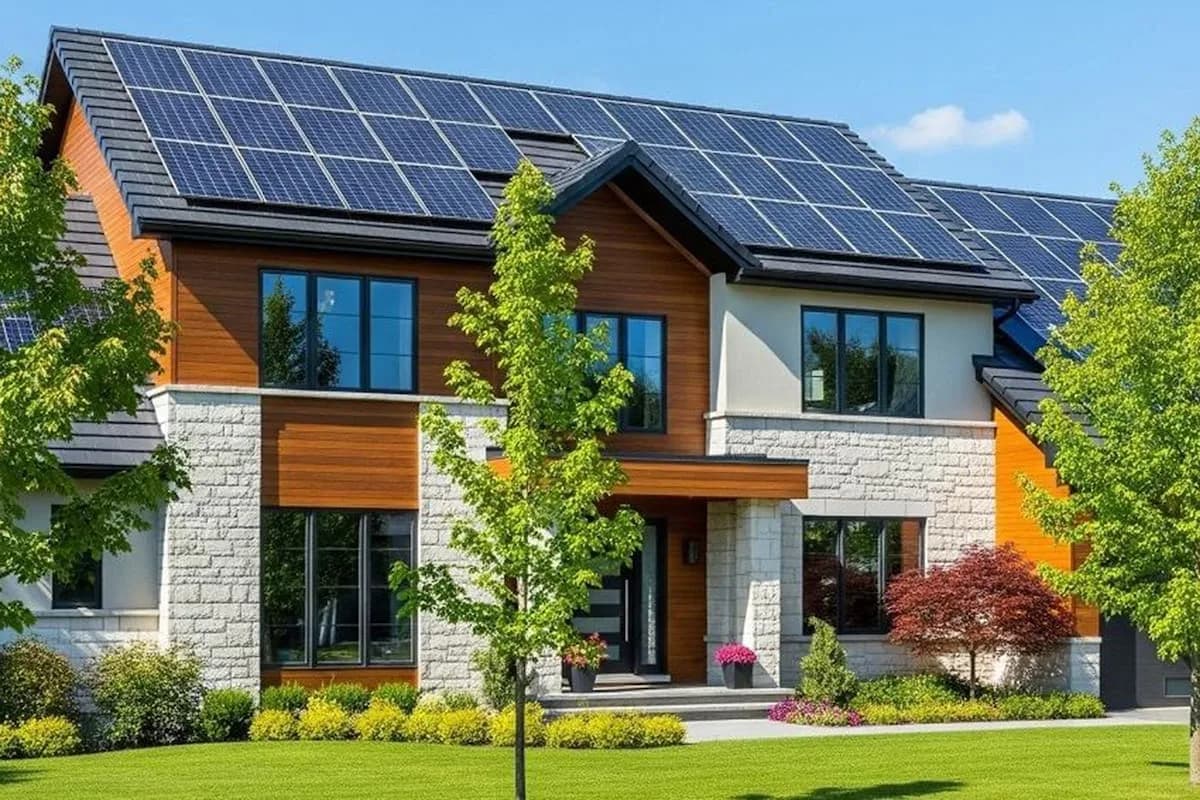 Paneles solares: cuánto cuesta construir una casa sustentable en Argentina