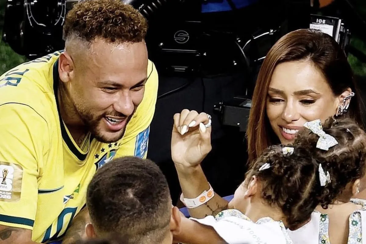Neymar regresa al campo y celebra con su familia en el Mundial 2026
