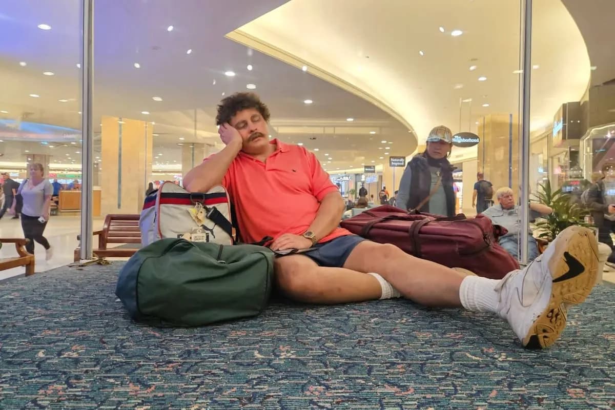 El viajero que espera su vuelo hace más de 40 años en el aeropuerto de Orlando