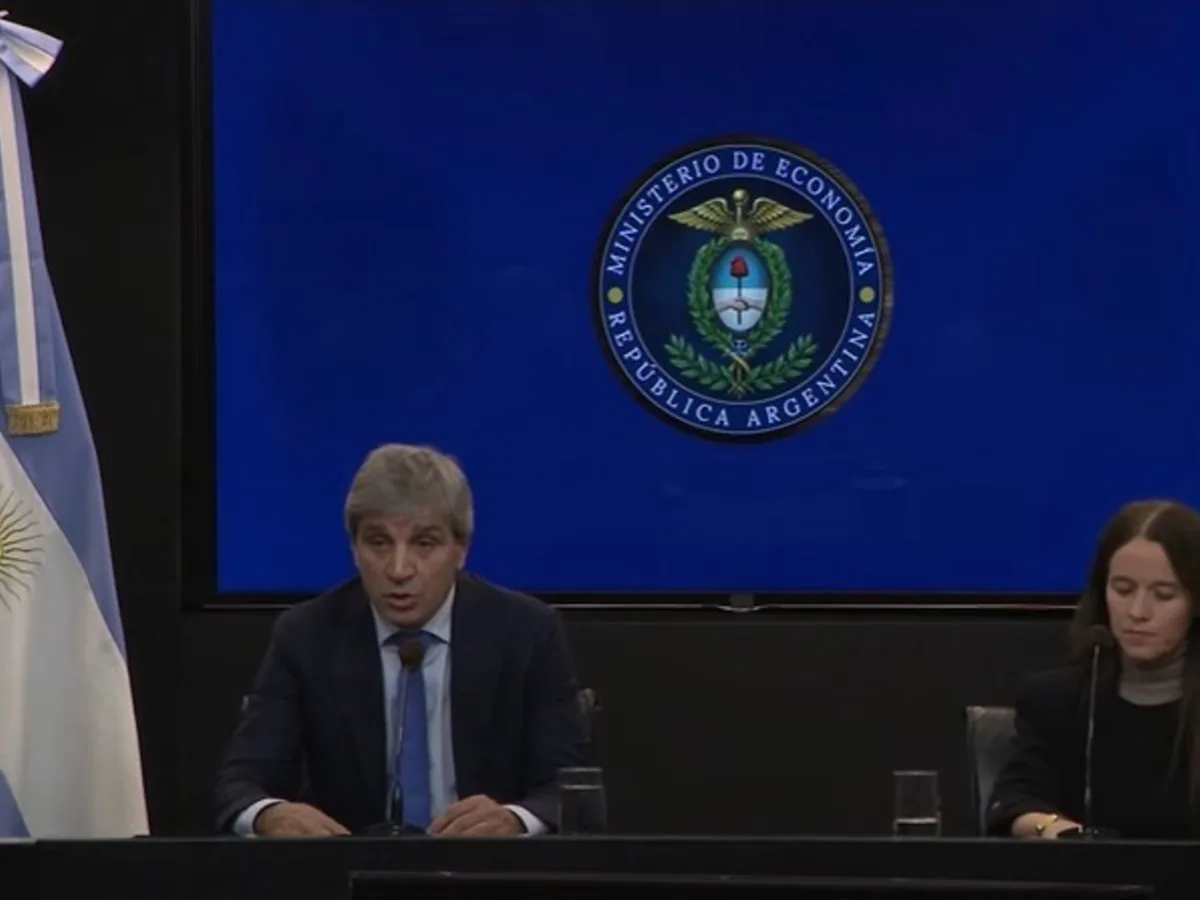 Caputo anunció cambios en Inocencia Fiscal: buscan proteger a los ahorristas
