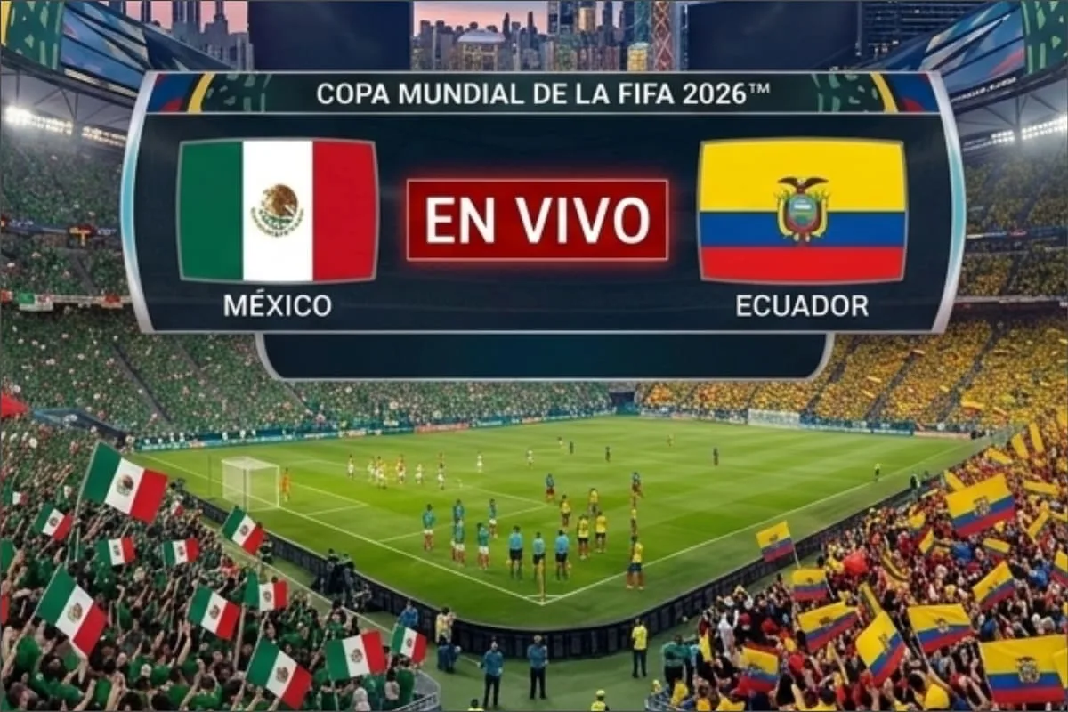 Mundial 2026: por qué se demoró el partido entre México y Ecuador