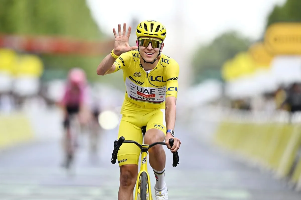 Tadej Pogacar ganó su quinto Tour de Francia e igualó el récord histórico