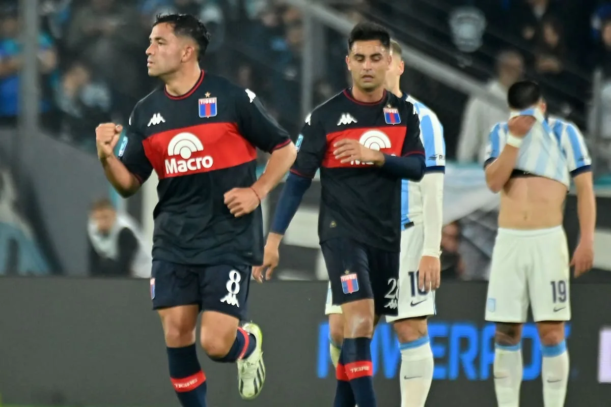 Racing cayó 3-1 ante Tigre en Avellaneda por el Torneo Clausura