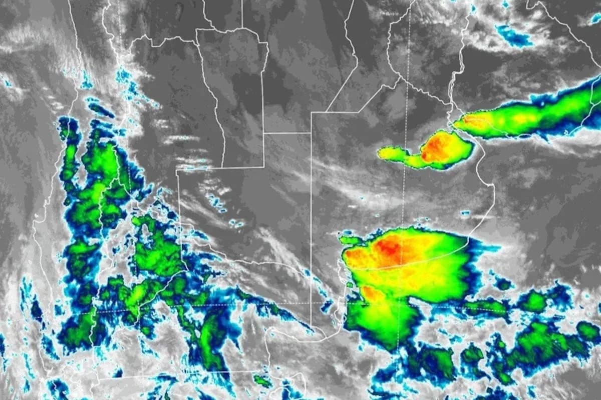 Ciclogénesis traerá el pico de frío y tormentas en la semana