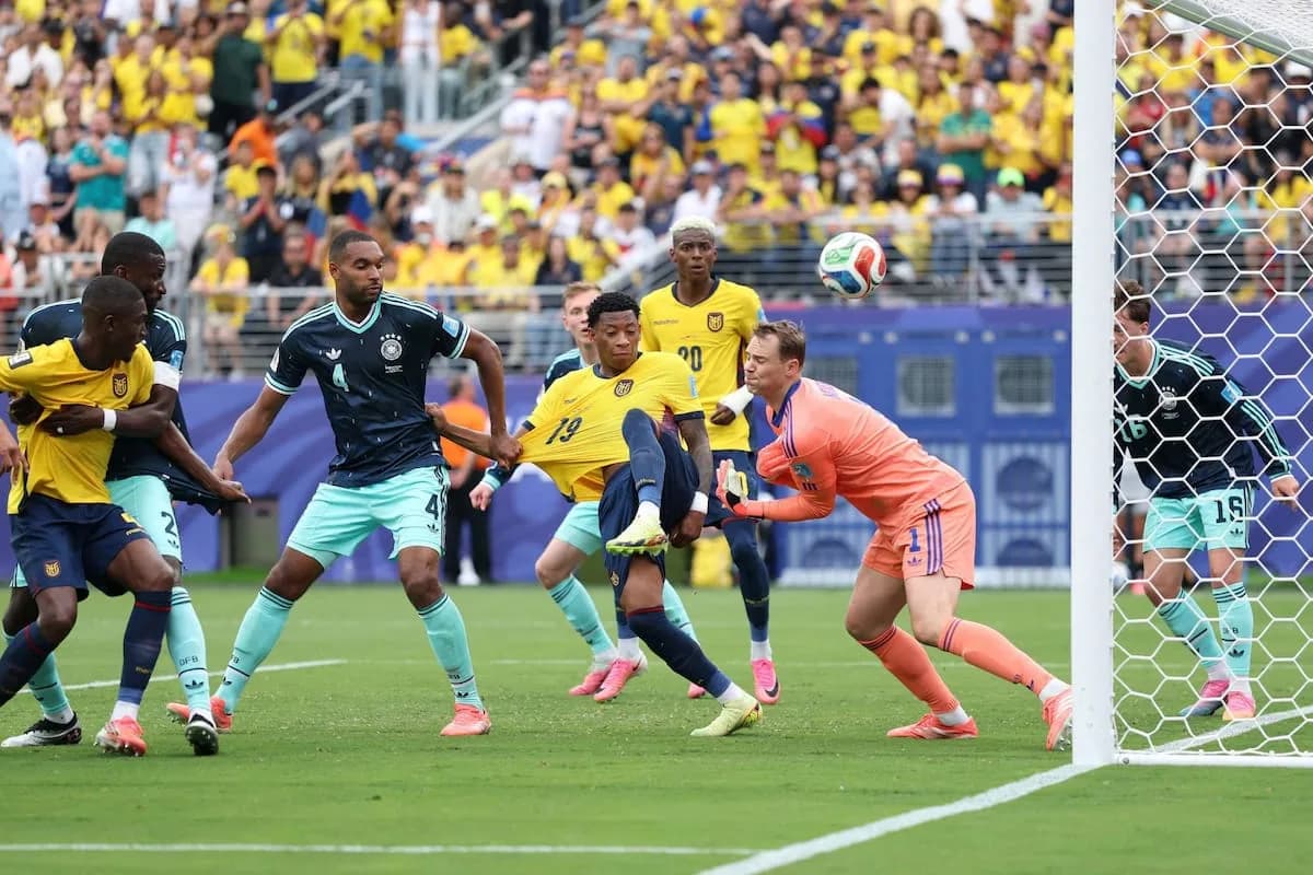 Ecuador vence a Alemania y se clasifica al Mundial 2026