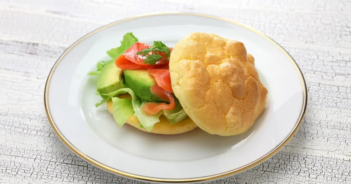 Pan nube sin harina: receta fácil y baja en carbohidratos