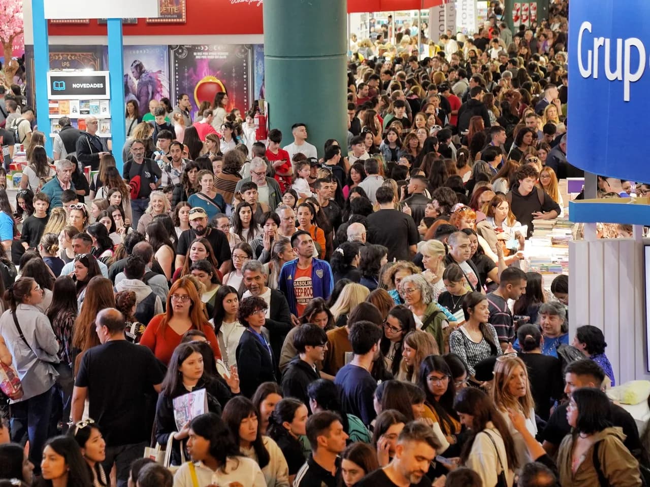 Abre la Feria del Libro: Nobel, mil actividades y entrada a $8.000 de lunes a jueves