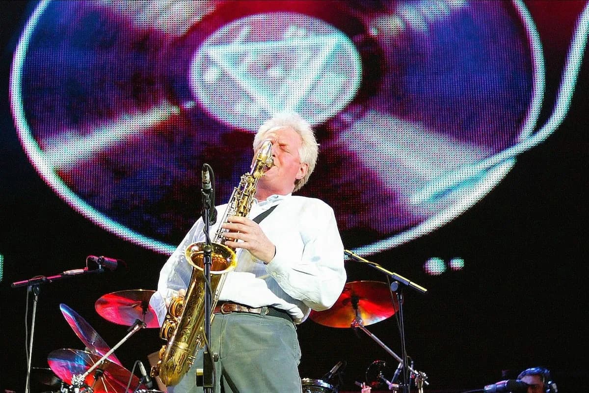 Murió Dick Parry, el saxofonista de Pink Floyd, a los 83 años