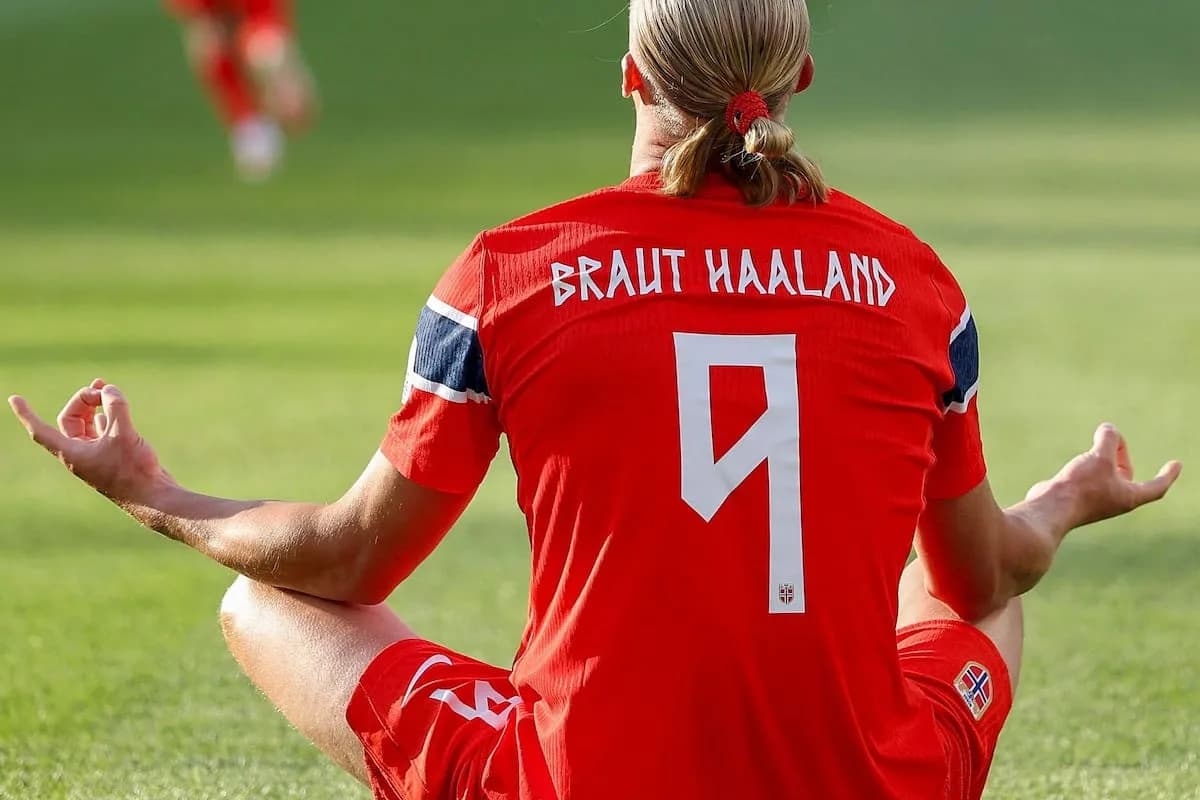 Haaland cambió su nombre en la camiseta para el Mundial 2026