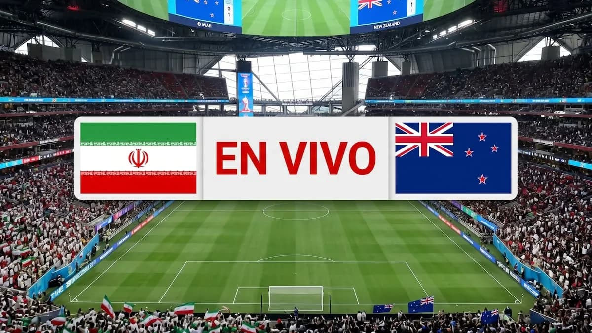 Irán vs Nueva Zelanda: horario y dónde ver el partido del Mundial 2026 en Estados Unidos