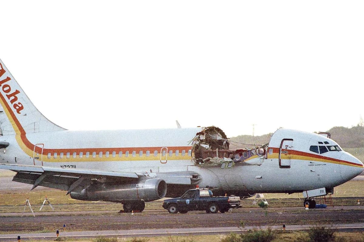 El vuelo 243 de Aloha Airlines: cuando el techo desapareció a 7.315 metros