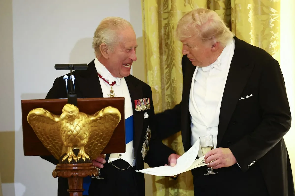 Carlos III le respondió a Trump: "Sin nosotros estarían hablando francés"