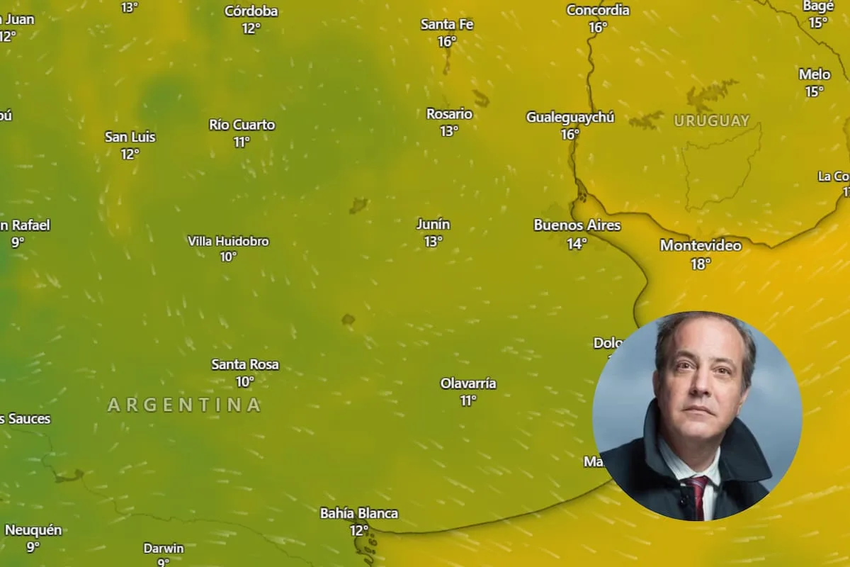 Frío intenso hasta el viernes: así estará el clima en el AMBA durante el fin de semana largo