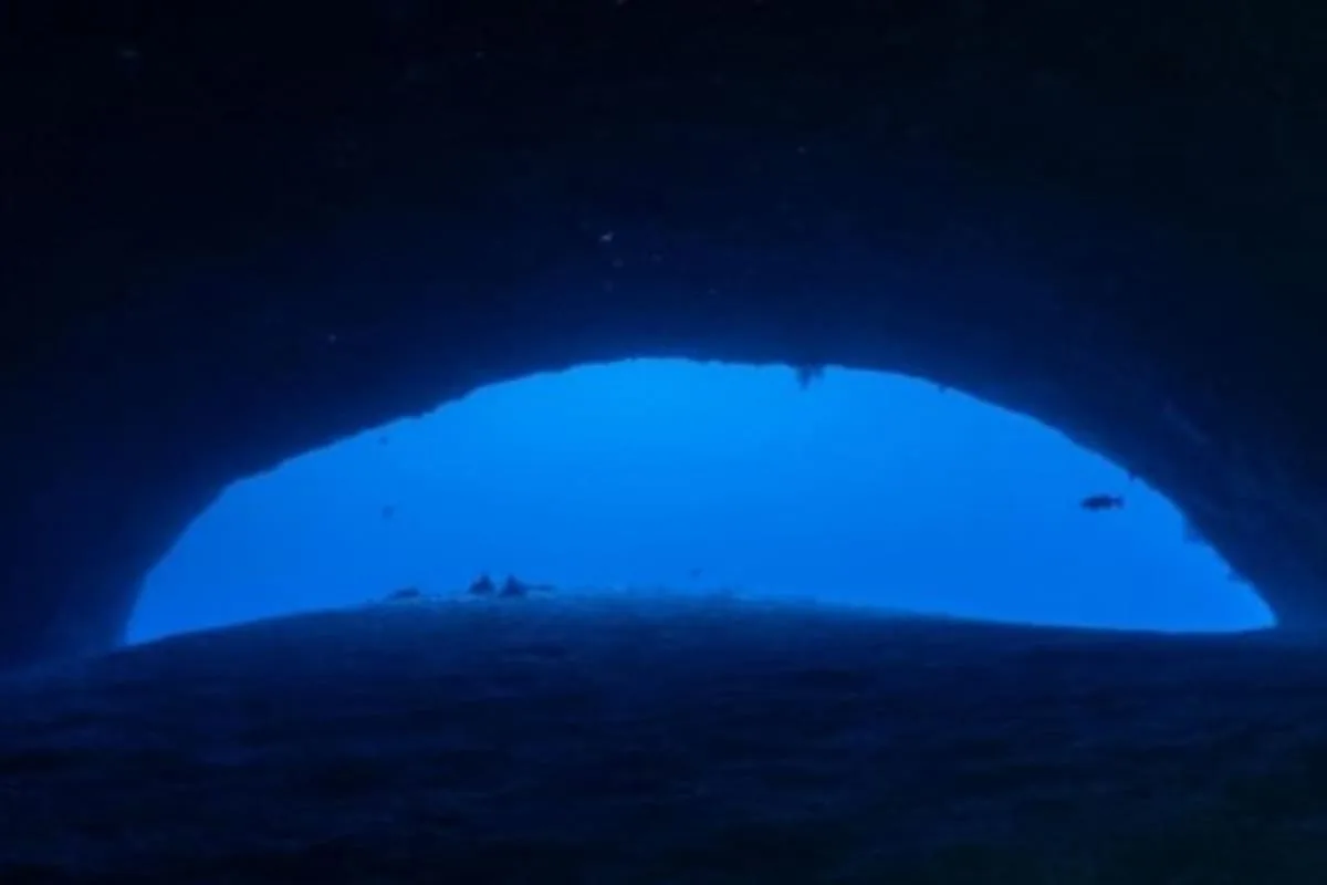 Primeras imágenes de la cueva donde murieron cinco buzos italianos en Maldivas