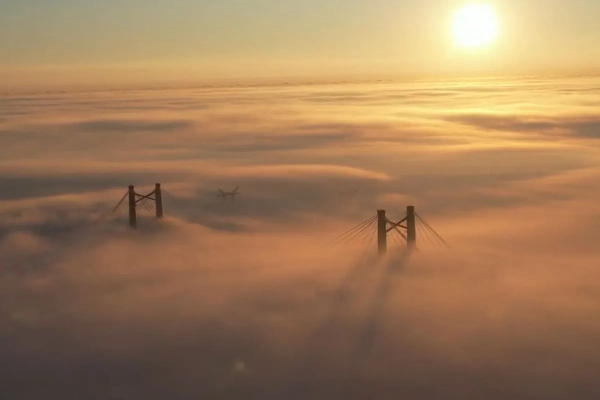 Corte total en el puente Zárate-Brazo Largo por niebla densa