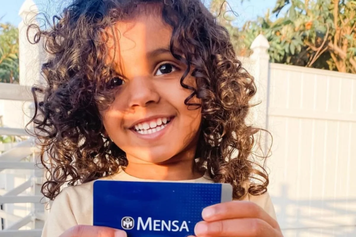 Kashe Quest: la niña prodigio que ingresó a Mensa a los dos años
