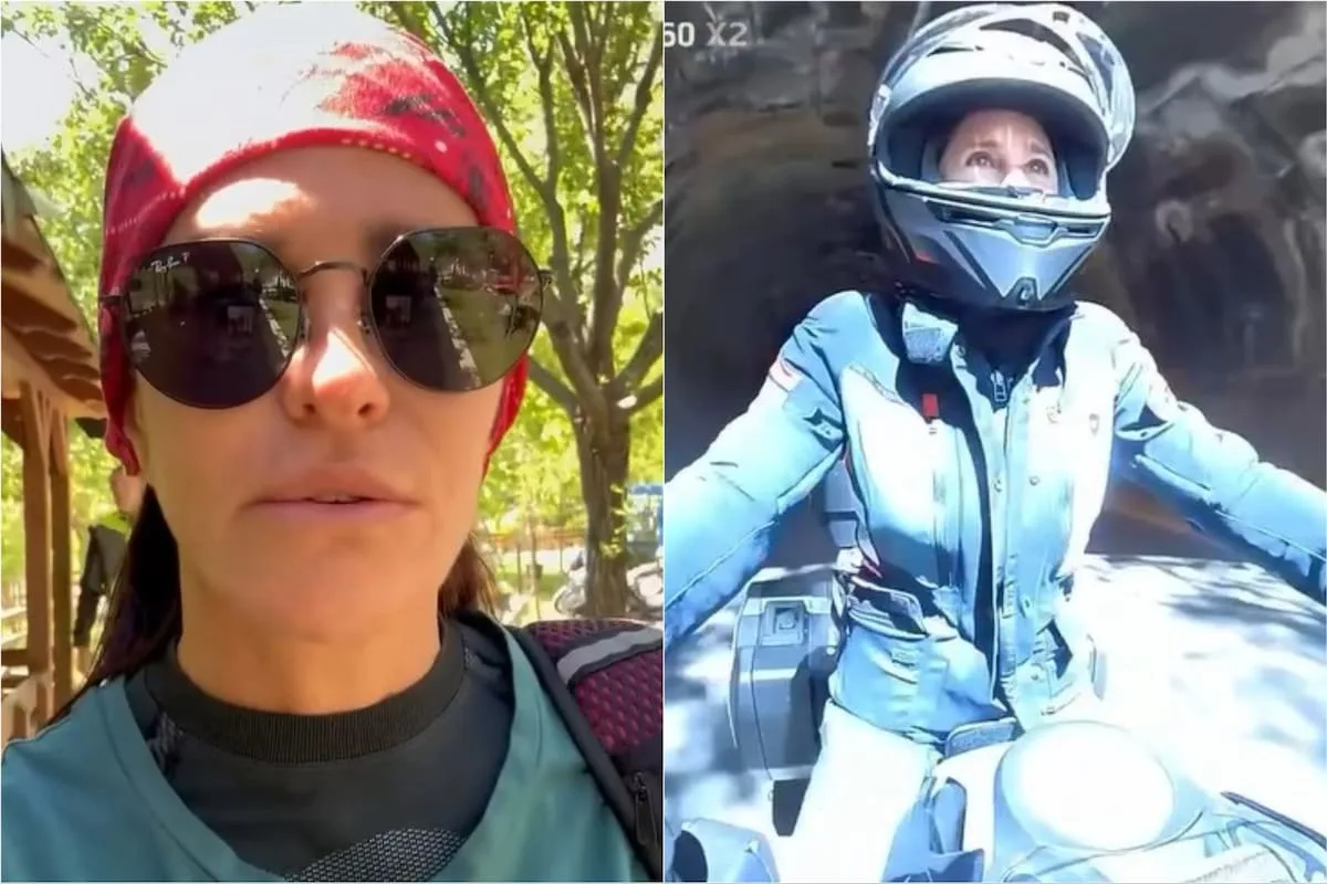 Carolina Baldini recorrió Croacia y Grecia en moto: "Sentí la libertad en estado puro"