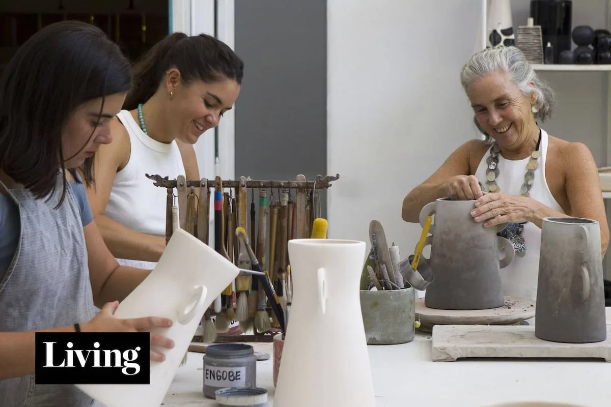 La casa y el taller de Ángeles Castro Corbat: 35 años de color y cerámica
