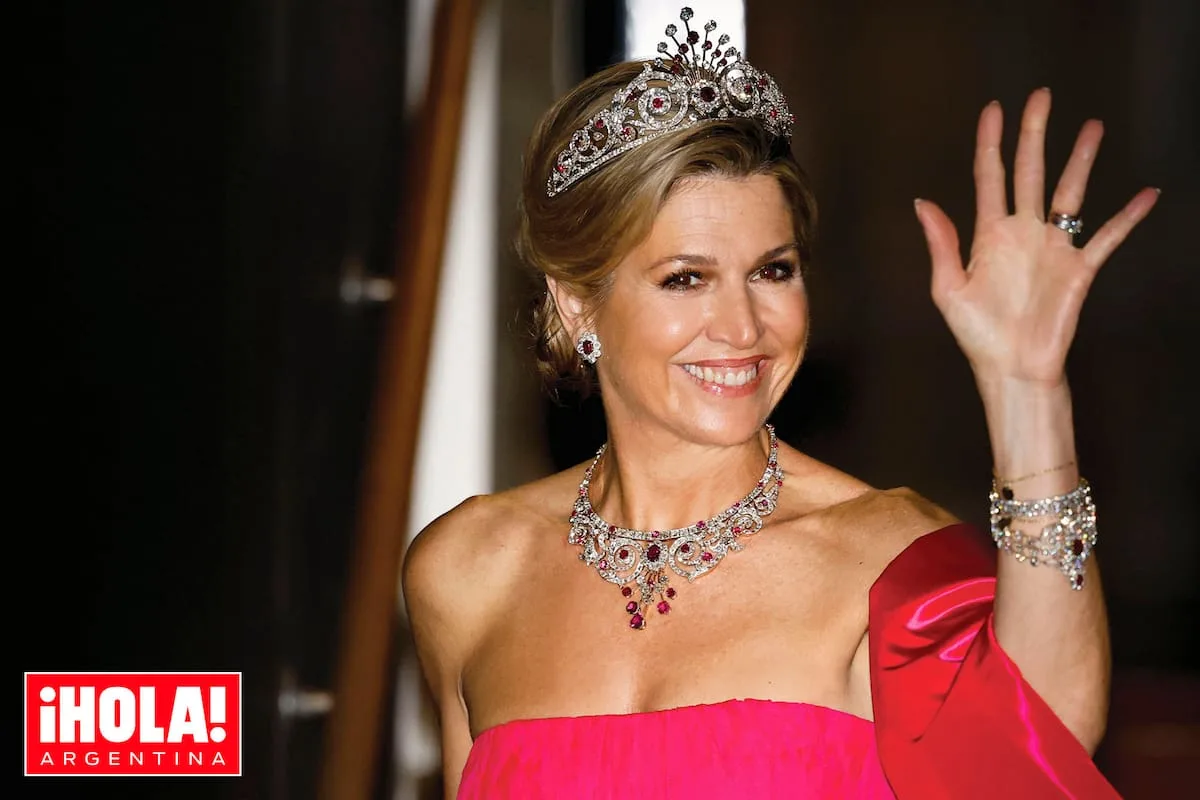 La reina Máxima sorprendió con un vestido de 2007 en la recepción diplomática