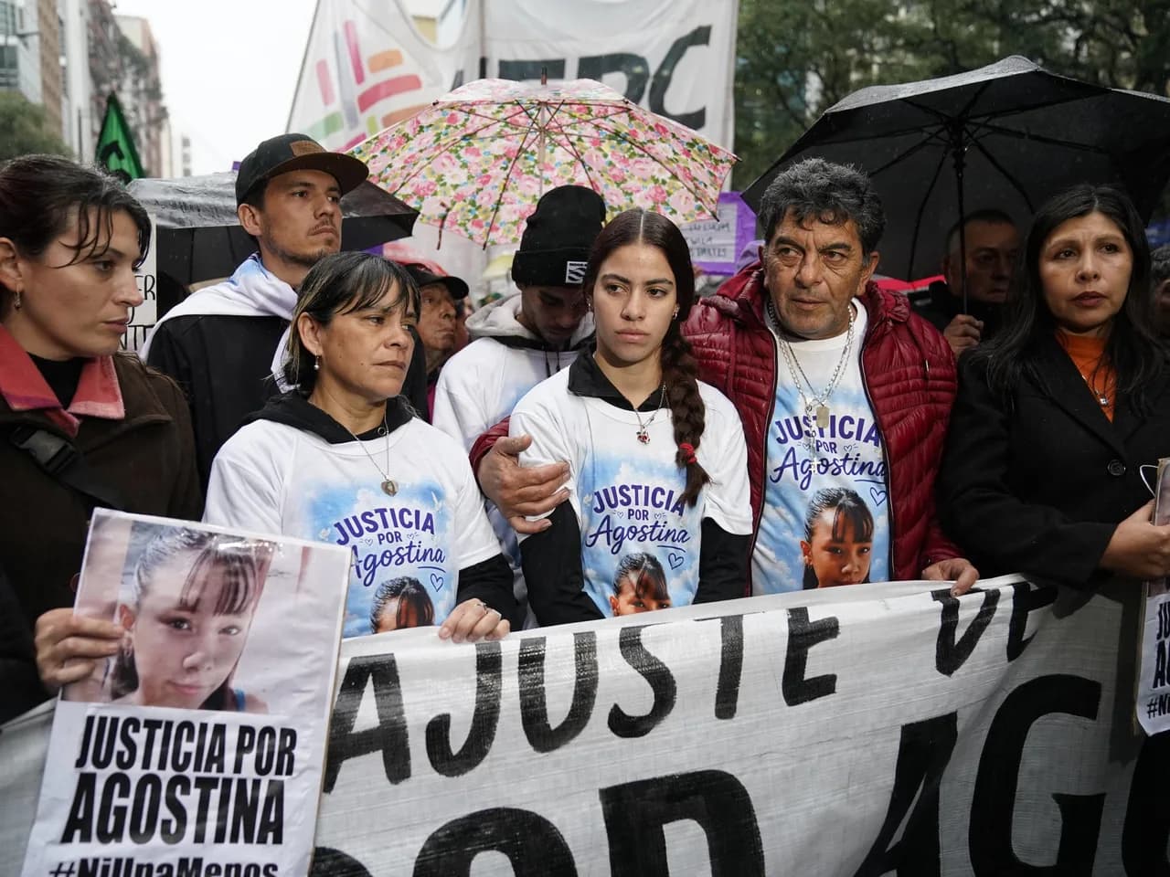 La abuela de Agostina Vega en la marcha: "A mi hija nadie la escuchó"