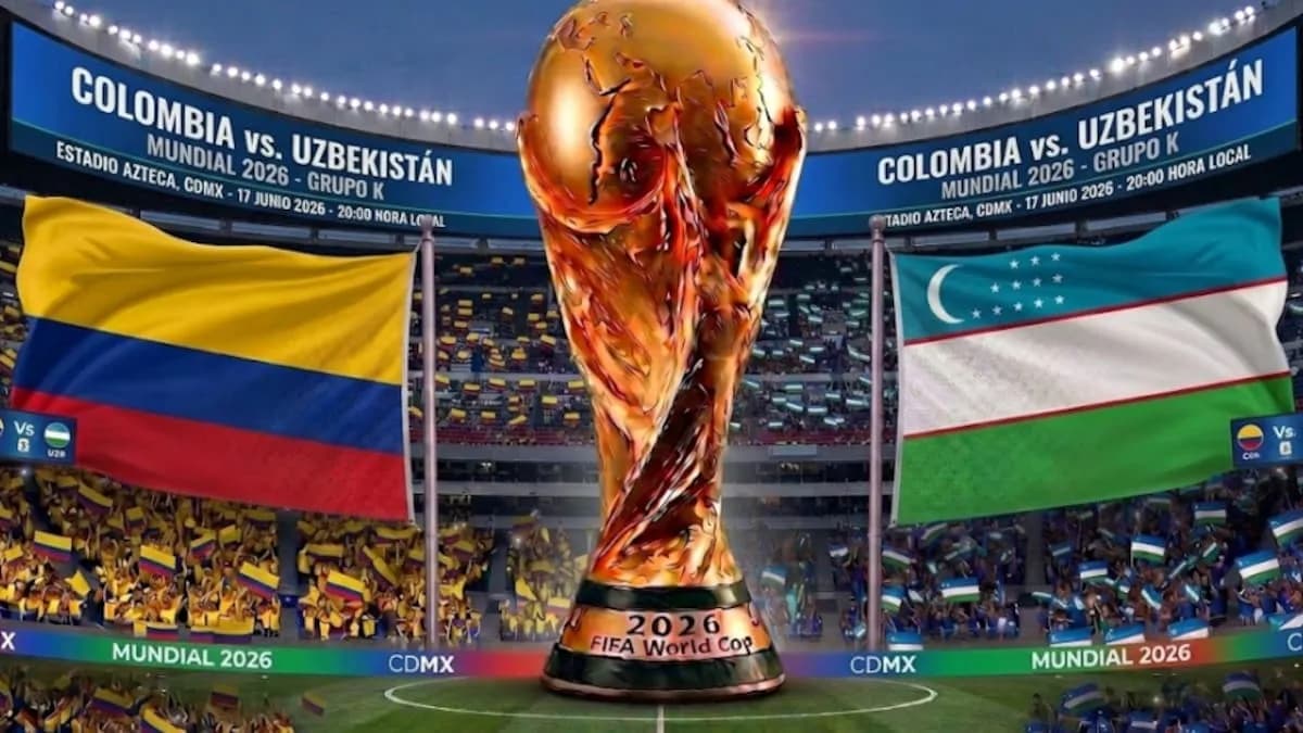 Colombia vs Uzbekistán: horario y canales para ver el debut en el Mundial 2026