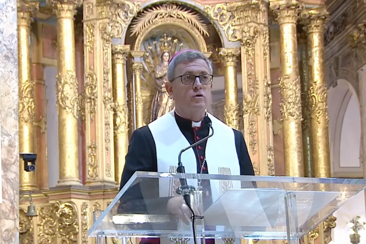 García Cuerva pidió en el Tedeum: "Basta de arengar la división y la polarización"